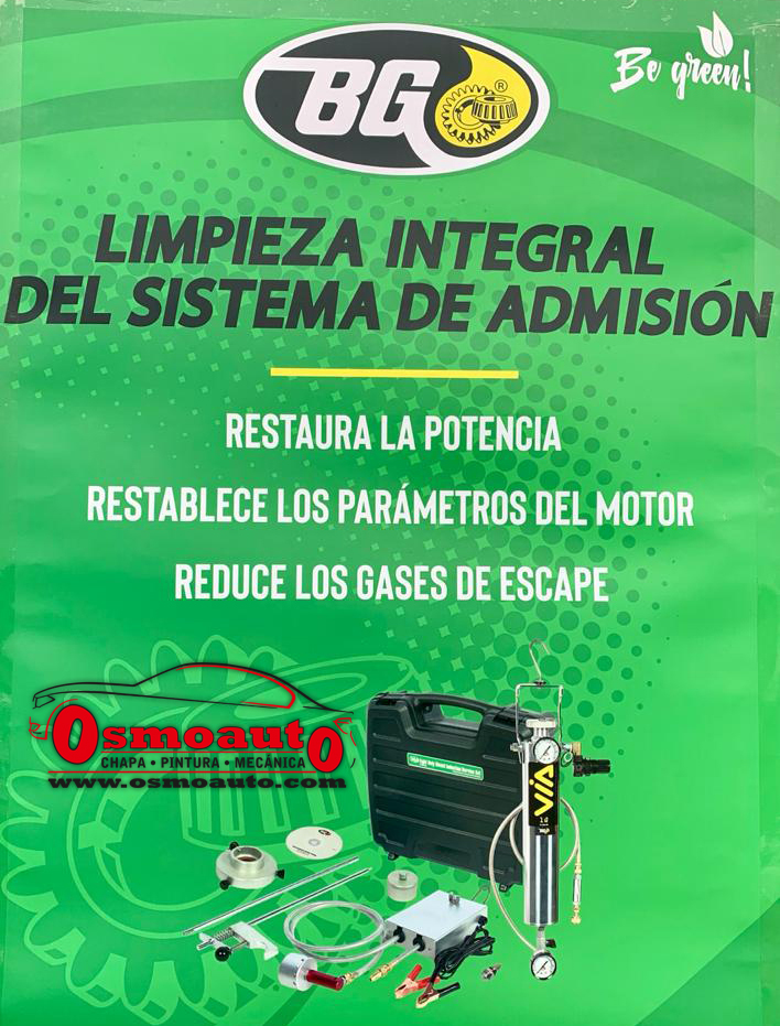 Limpieza del sistema de admisión